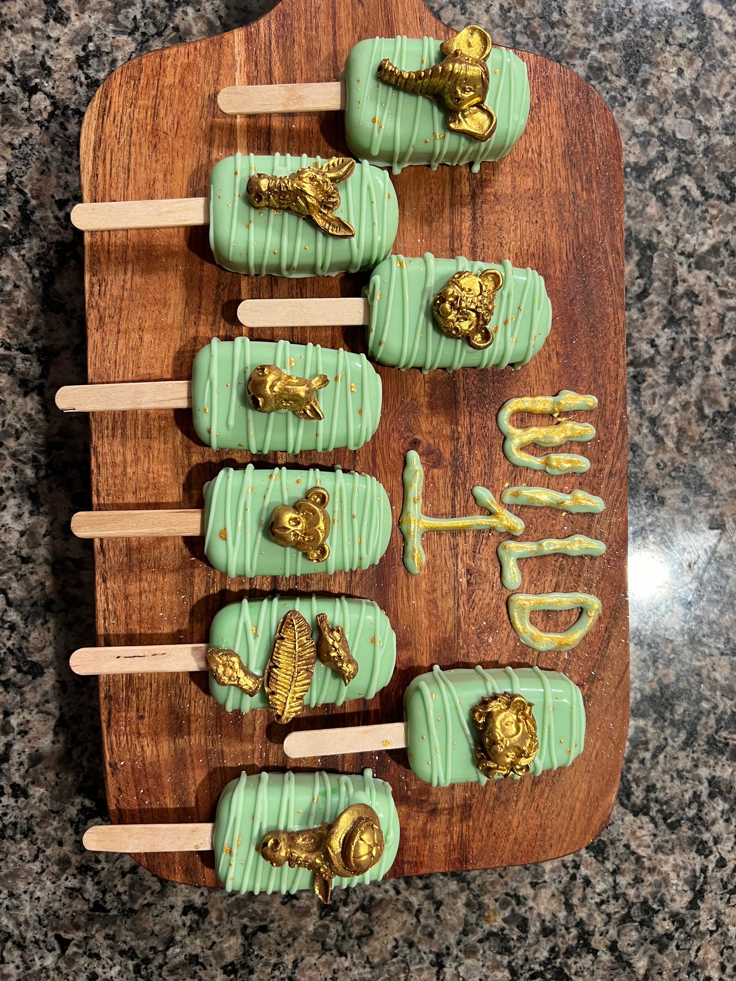 Safari Animal Cake Pops